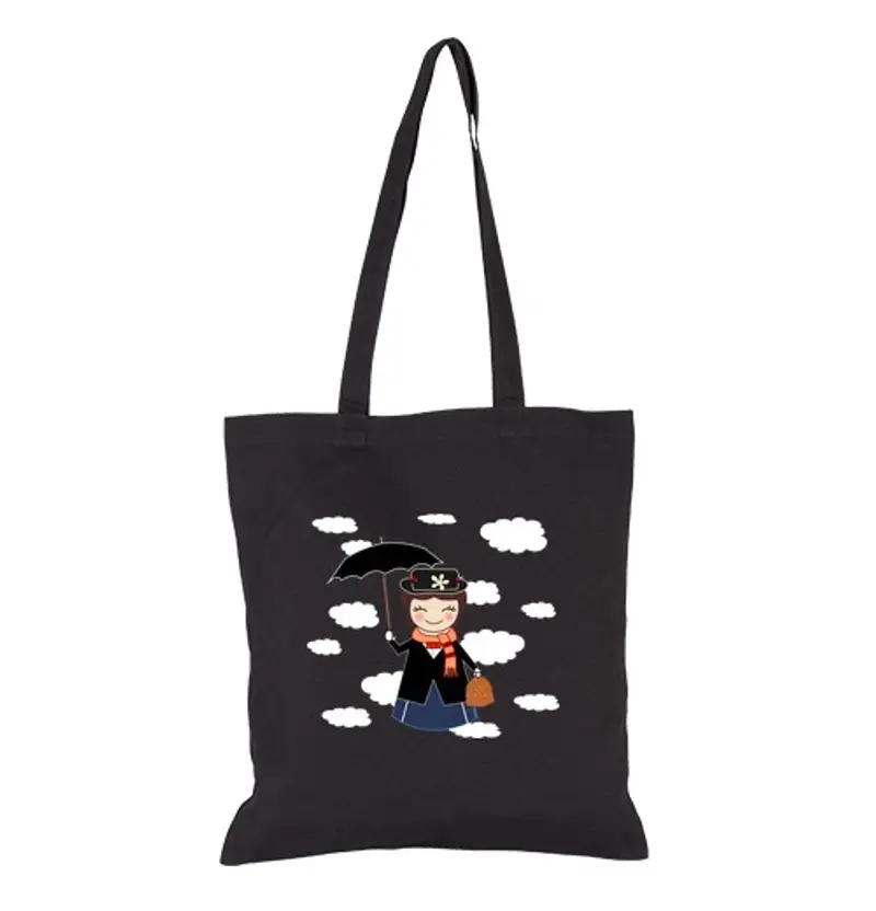 Borsa di tela kokeshi mary p