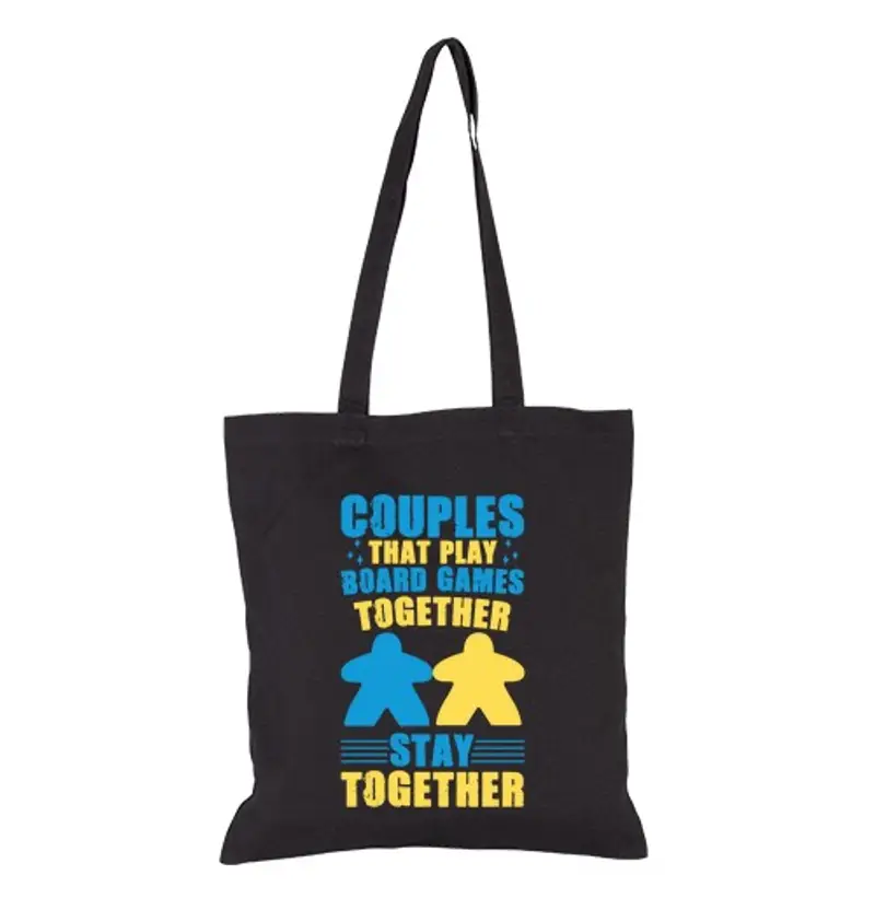 Borsa di tela le coppie di giochi da tavolo stanno in