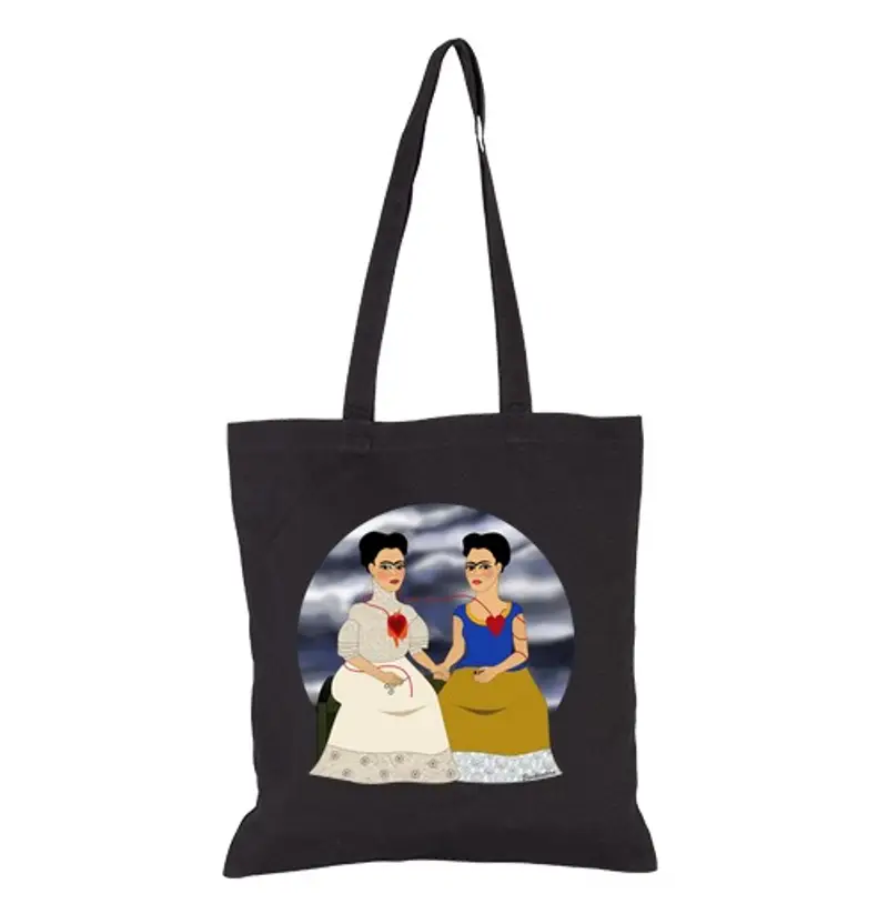 Borsa di tela le due frida