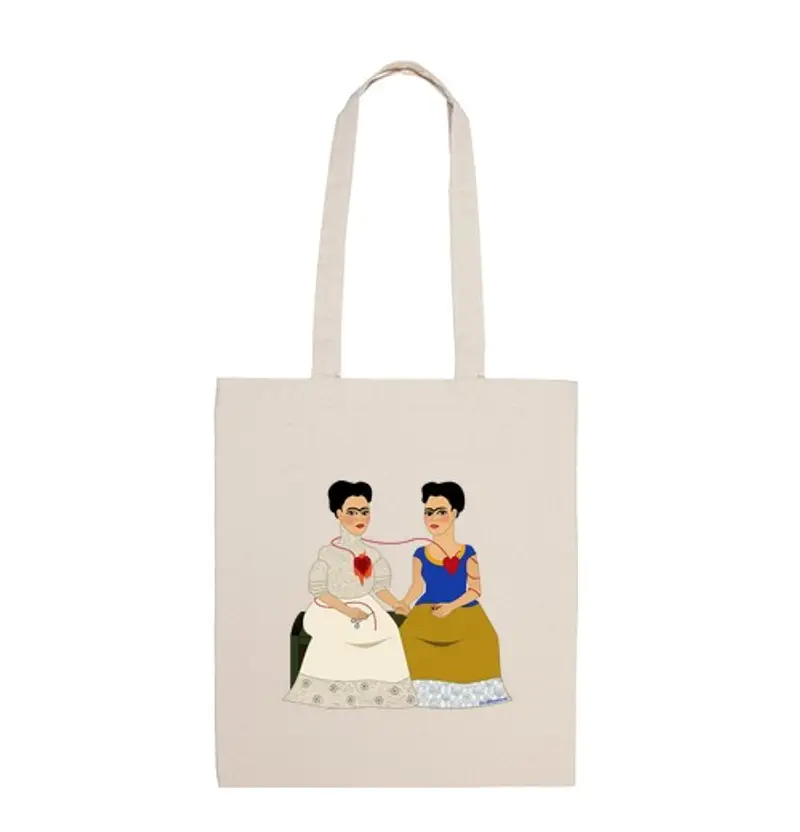 Borsa di tela le due fridas