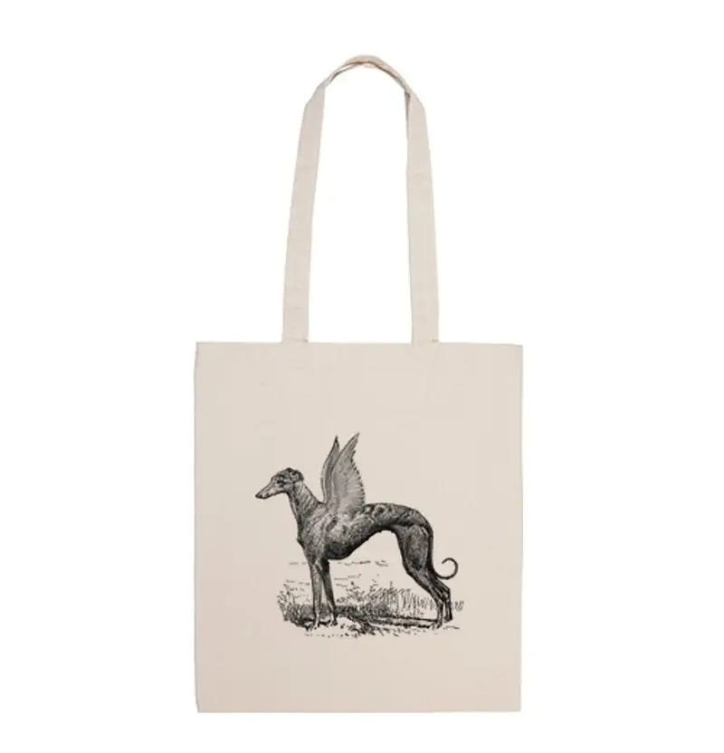 Borsa di tela levriero divina bag