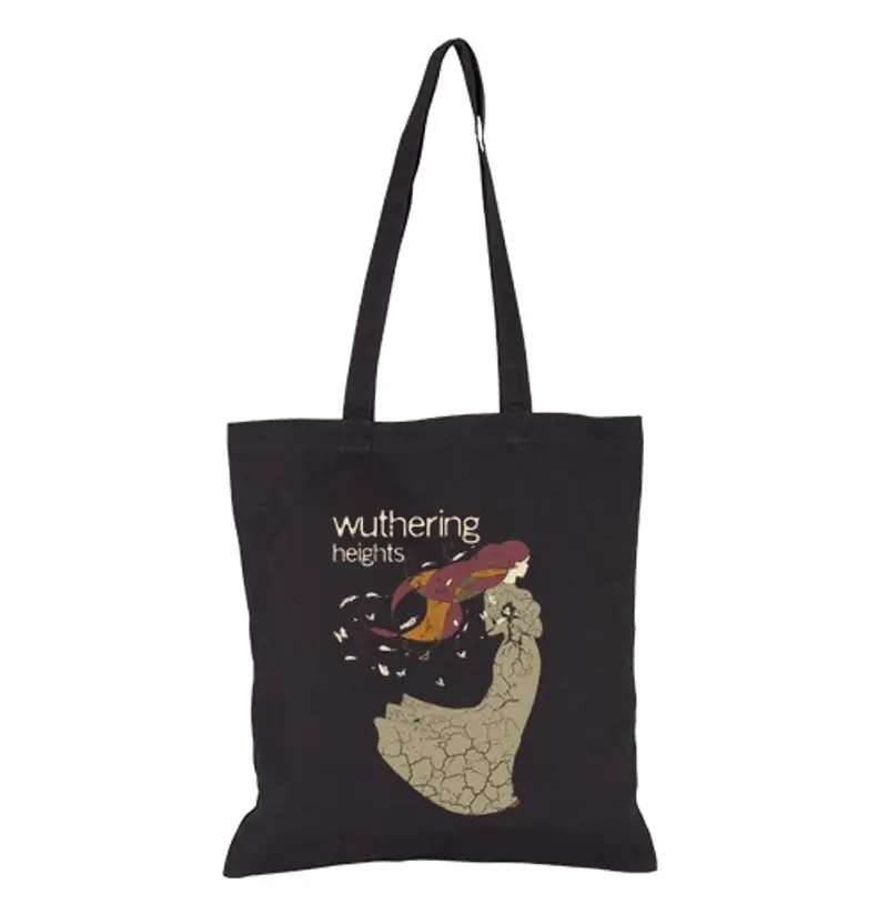 Borsa di tela libri classici, cime tempestose