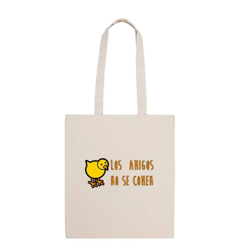 Borsa di tela los amici non mangiano