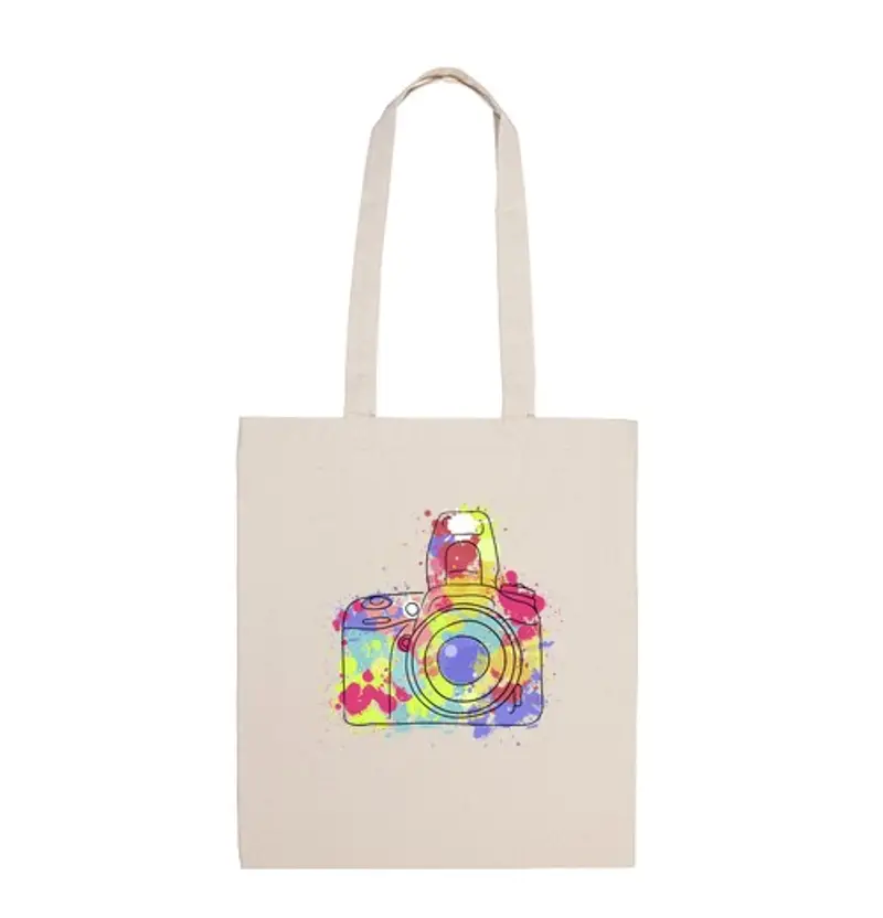 Borsa di tela macchinetta fotografica