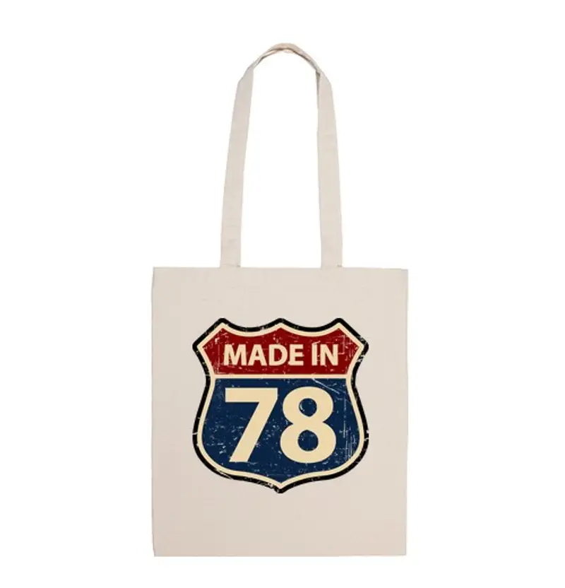 Borsa di tela made in 78