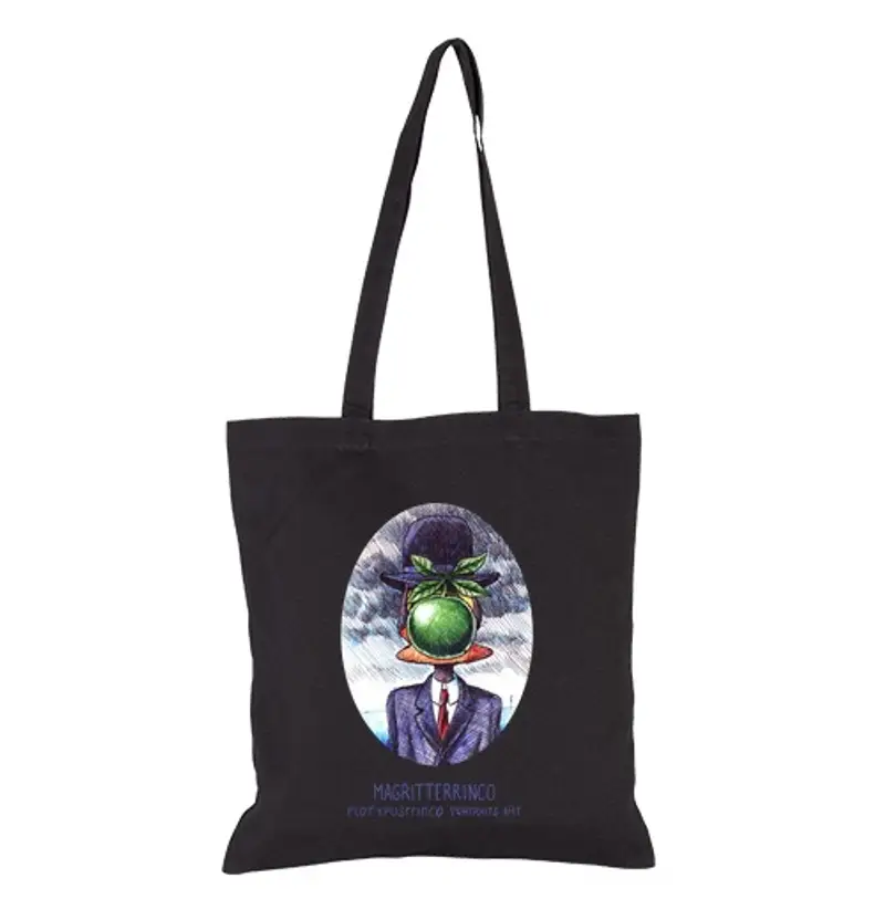 Borsa di tela magritterrinco
