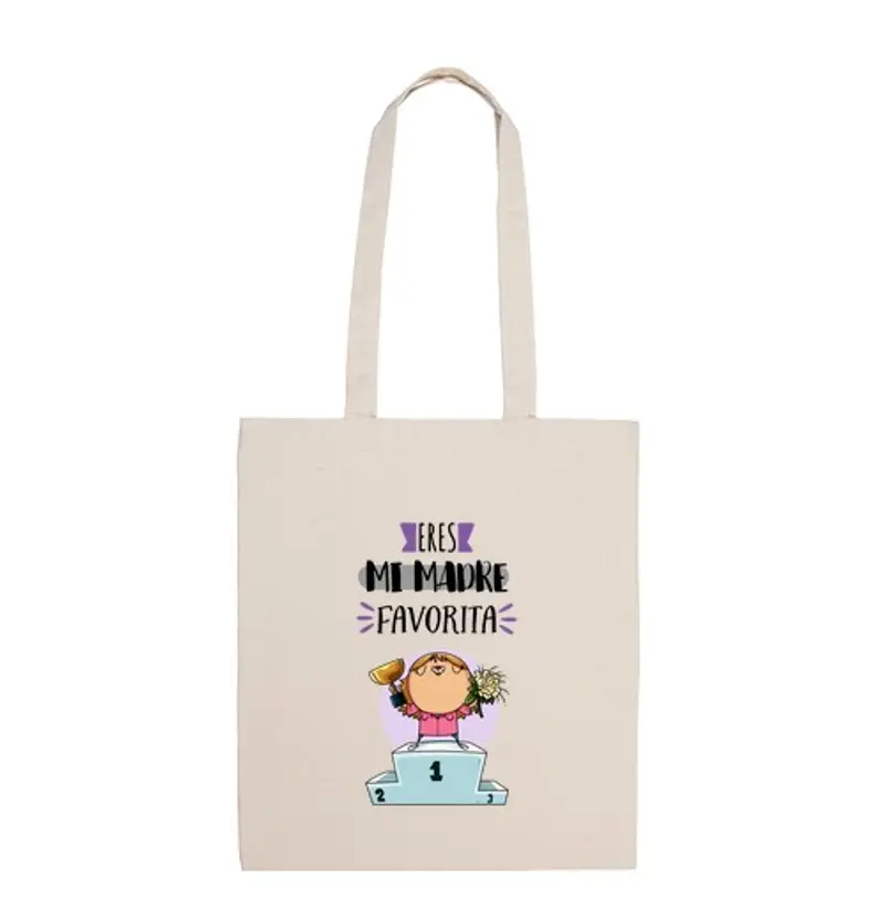 Borsa di tela mamma preferito