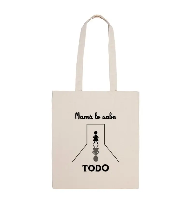 Borsa di tela mamma sa tutto