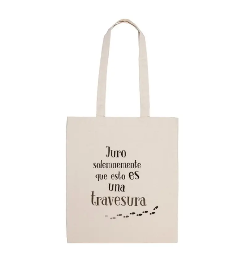 Borsa di tela mappa del malandrino