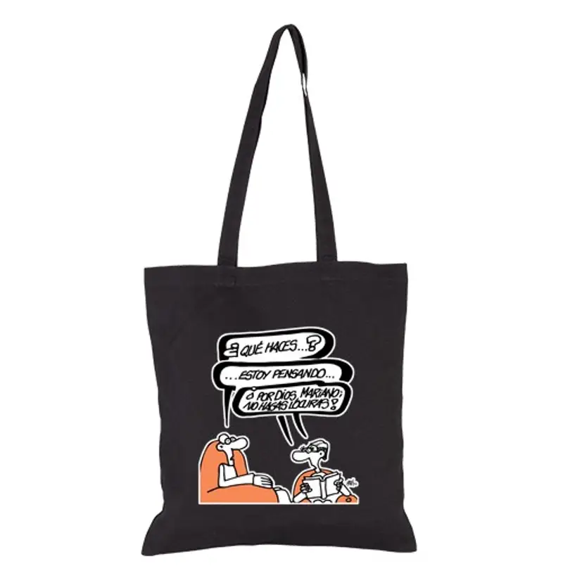 Borsa di tela Mariano non fare cose pazze