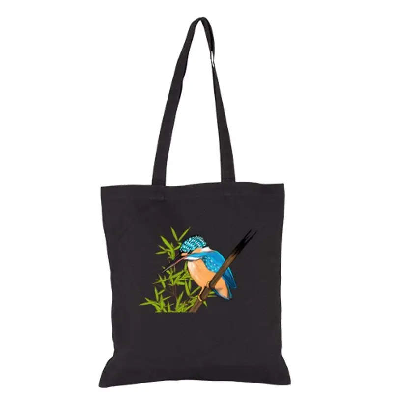 Borsa di tela martin pescatore