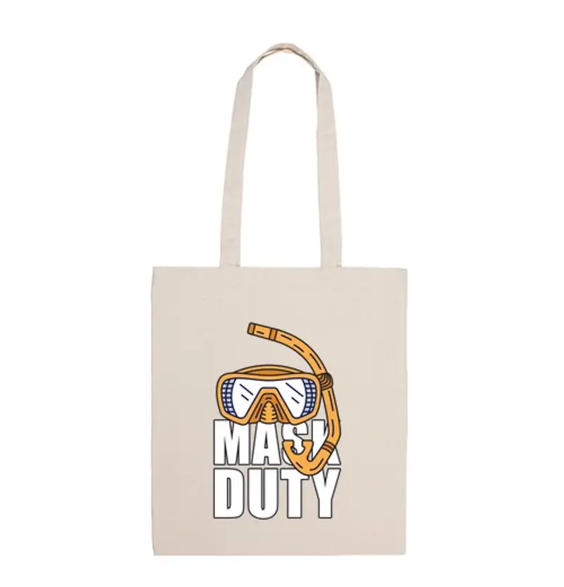 Borsa di tela mask duty maschera subacqueo paradenti