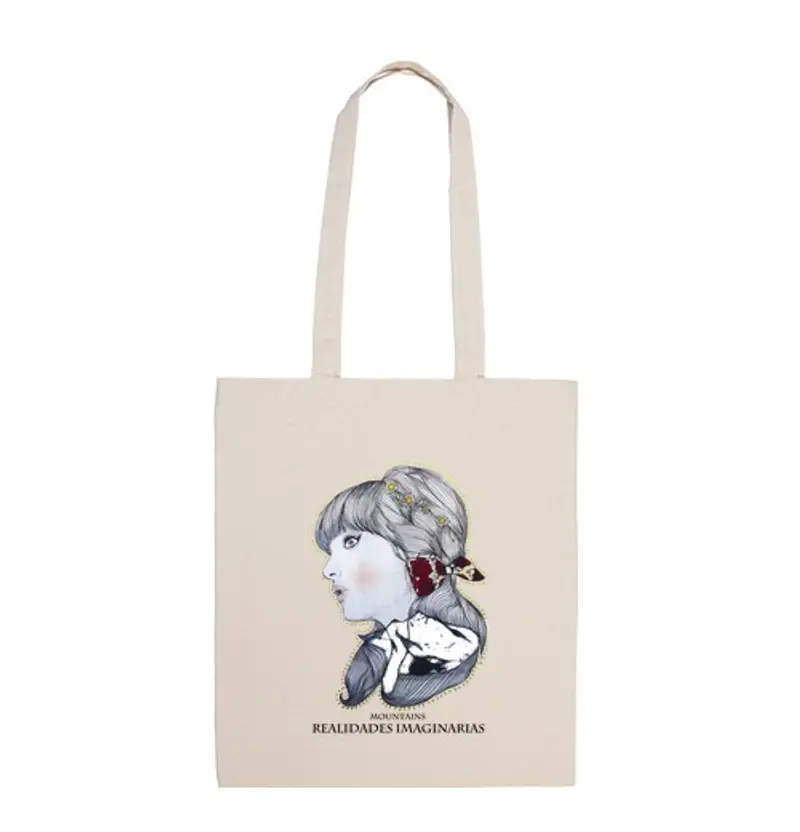 Borsa di tela montagne