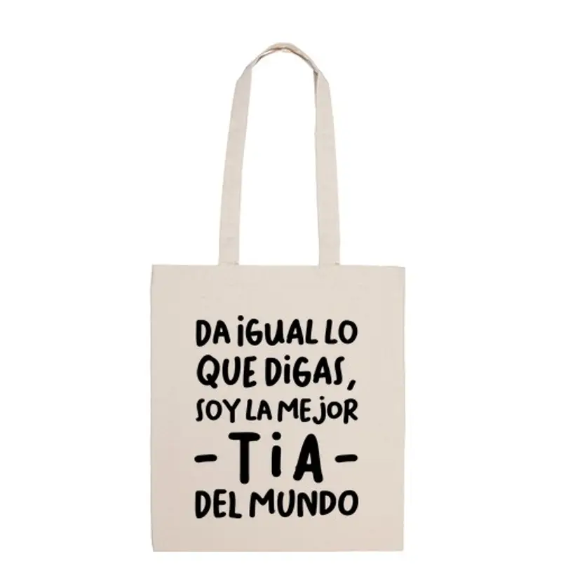 Borsa di tela non imperta zia