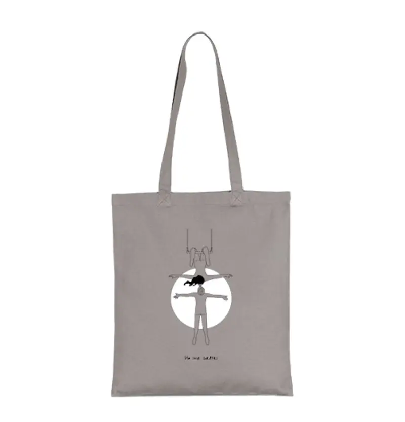 Borsa di tela non lasciarmi andare 08