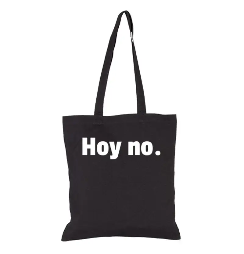 Borsa di tela non oggi