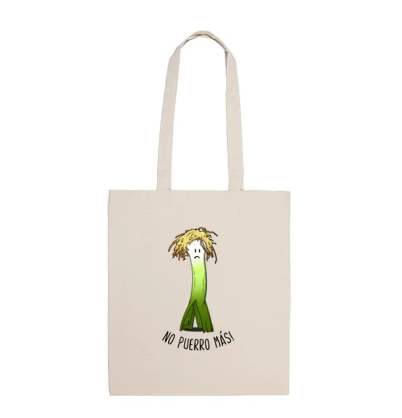 Borsa di tela non più porri - tote bag