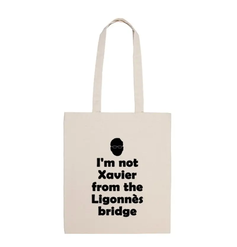 Borsa di tela non sono xavier - tote bag