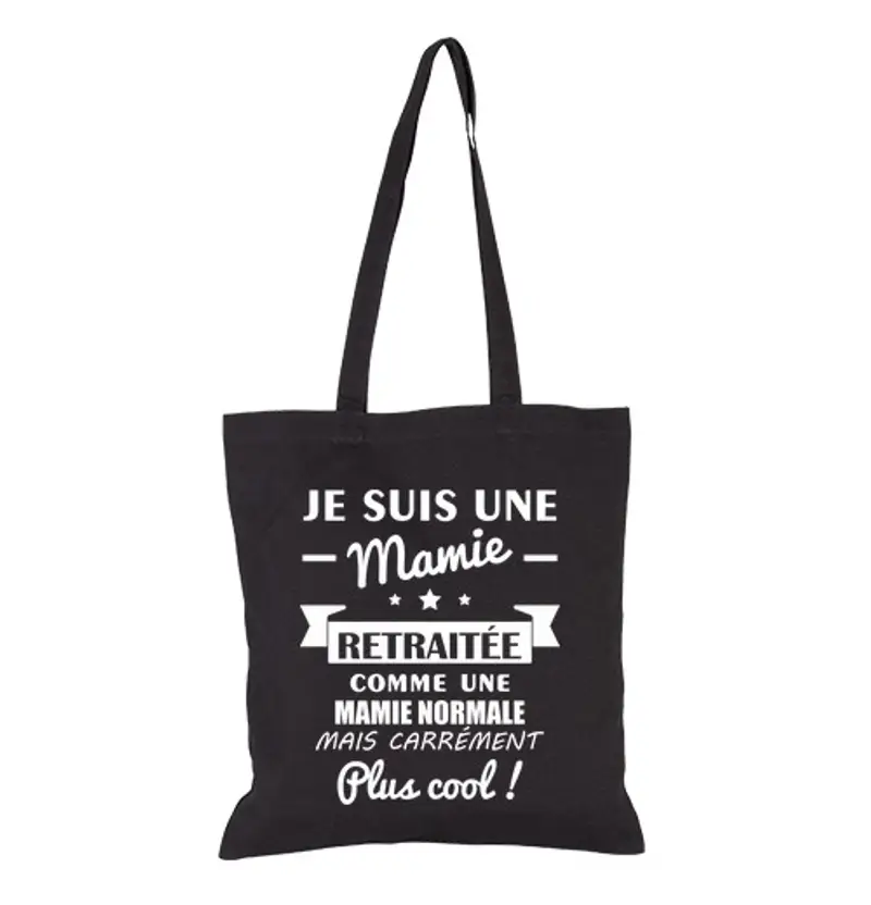 Borsa di tela nonna retaited idea regalo originale