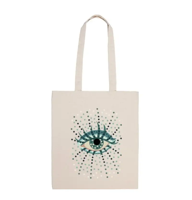 Borsa di tela occhio di punti