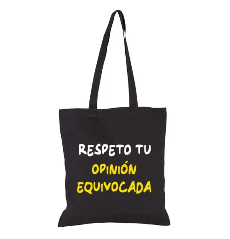 Borsa di tela opinione sbagliata 2