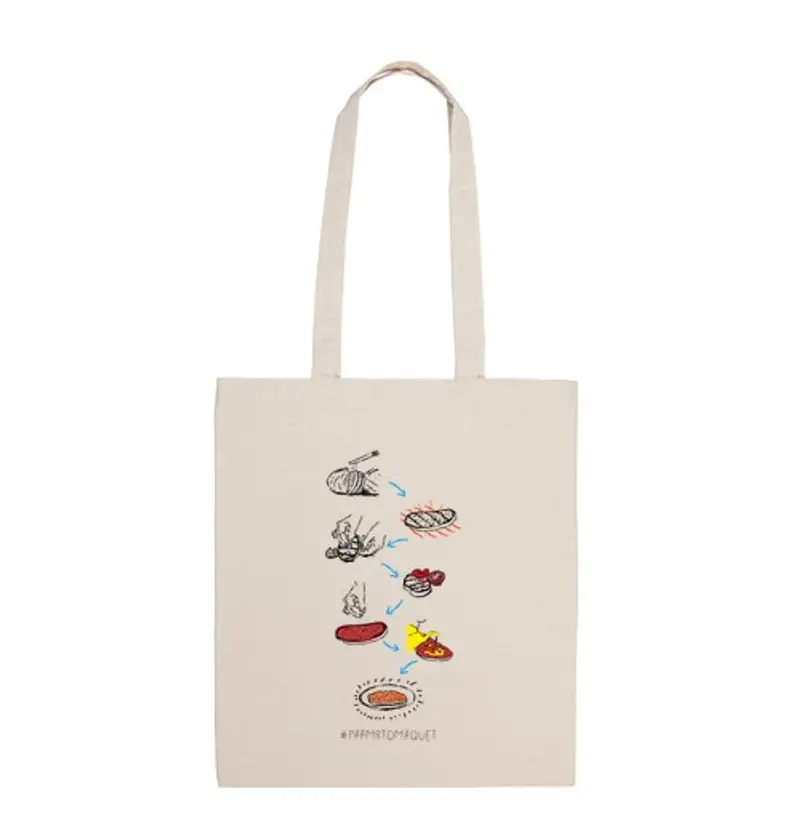 Borsa di tela pa amb tomàquet