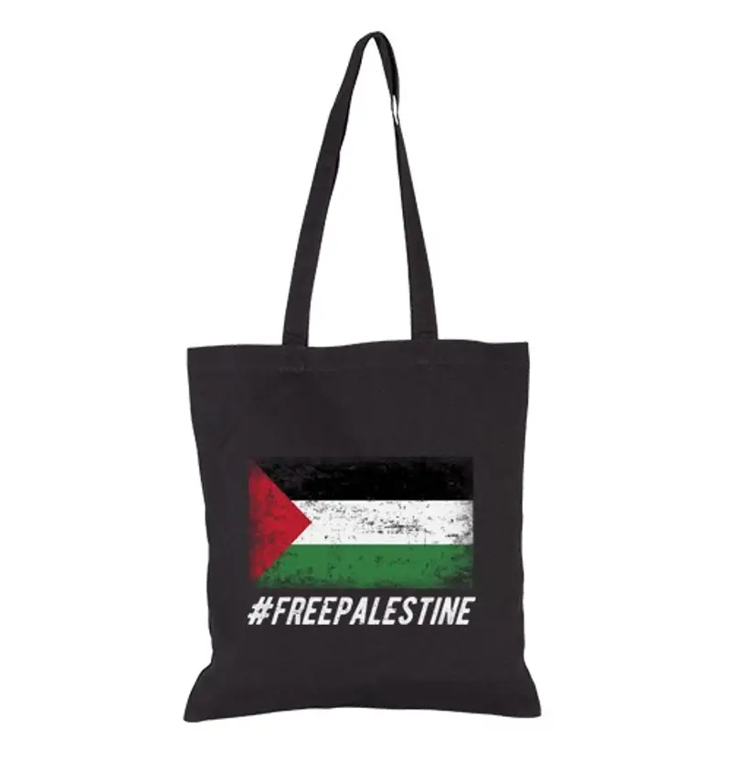 Borsa di tela Palestina libera