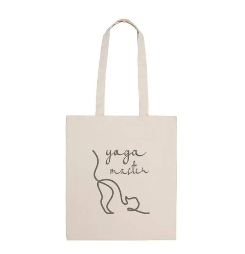 Borsa di tela più yoga - cat
