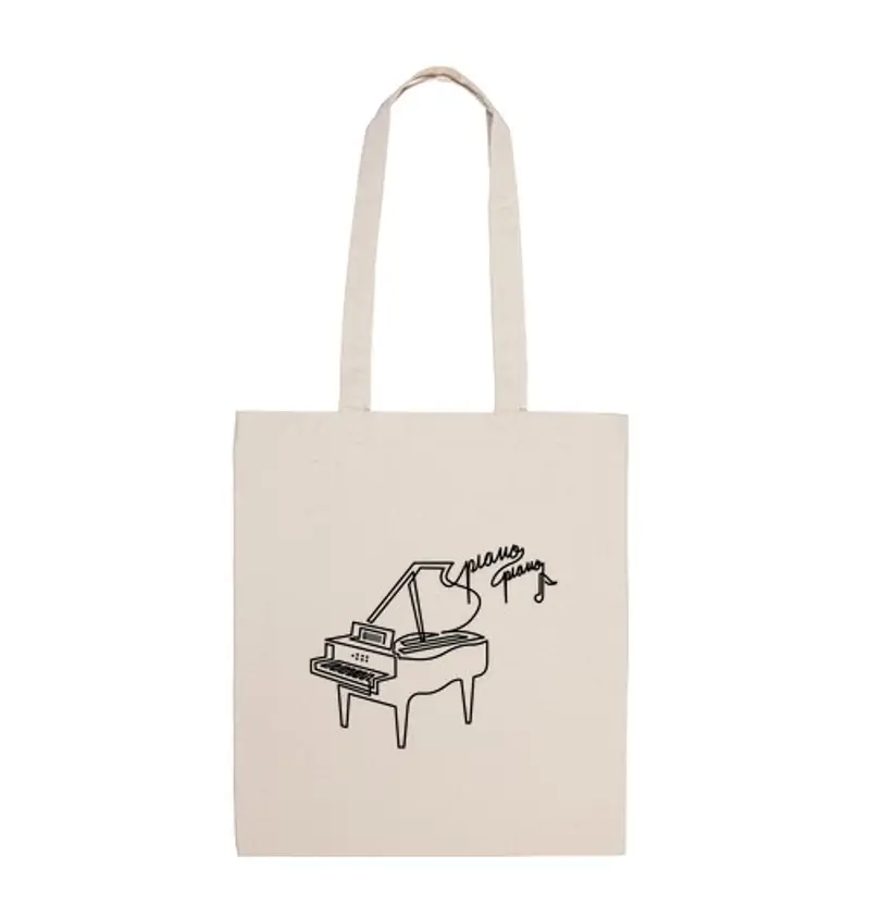 Borsa di tela piano piano