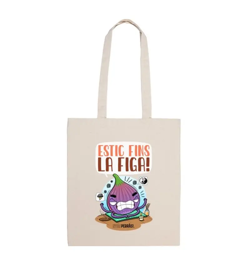 Borsa di tela pinne estetiche la figa