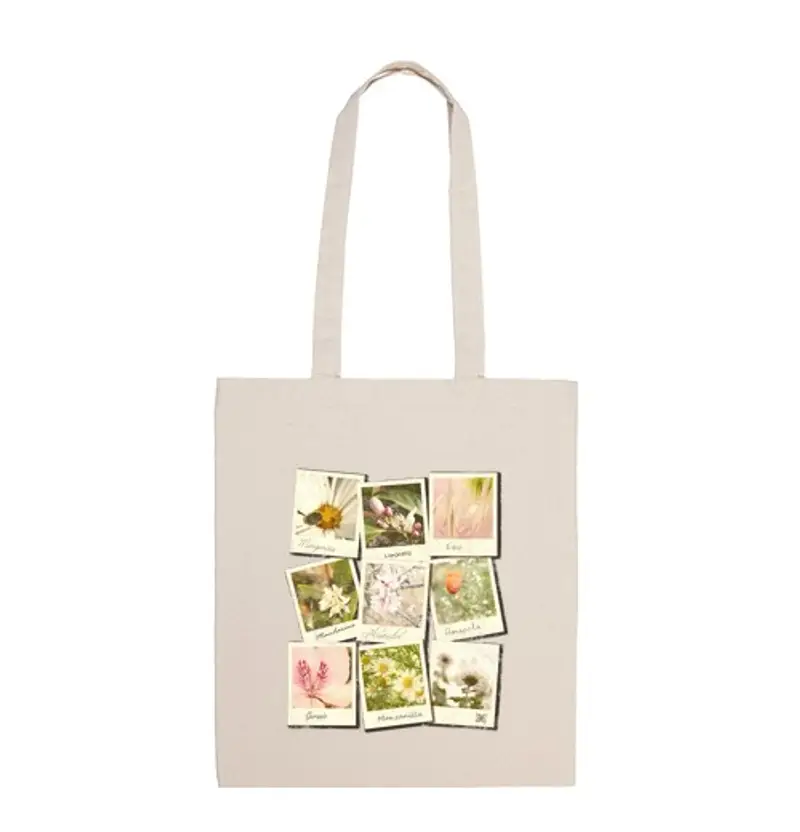 Borsa di tela polaroid bag vintage