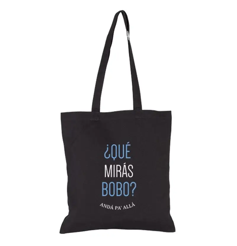 Borsa di tela Que miras bobo