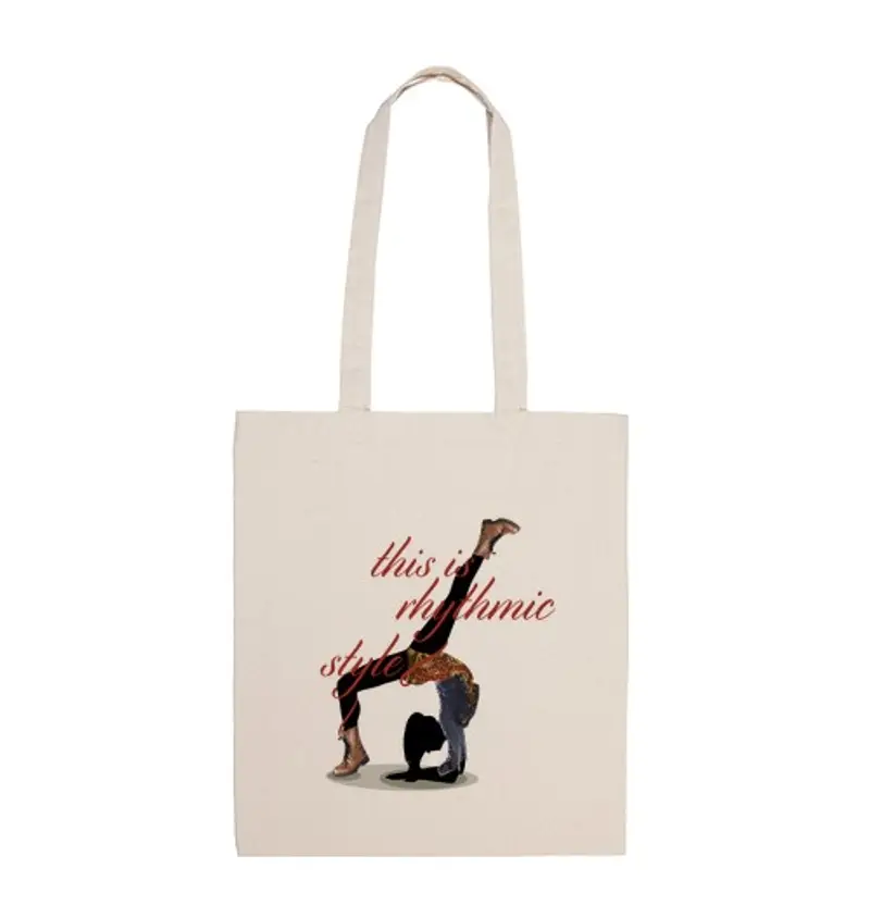 Borsa di tela questo è lo stile ritmico