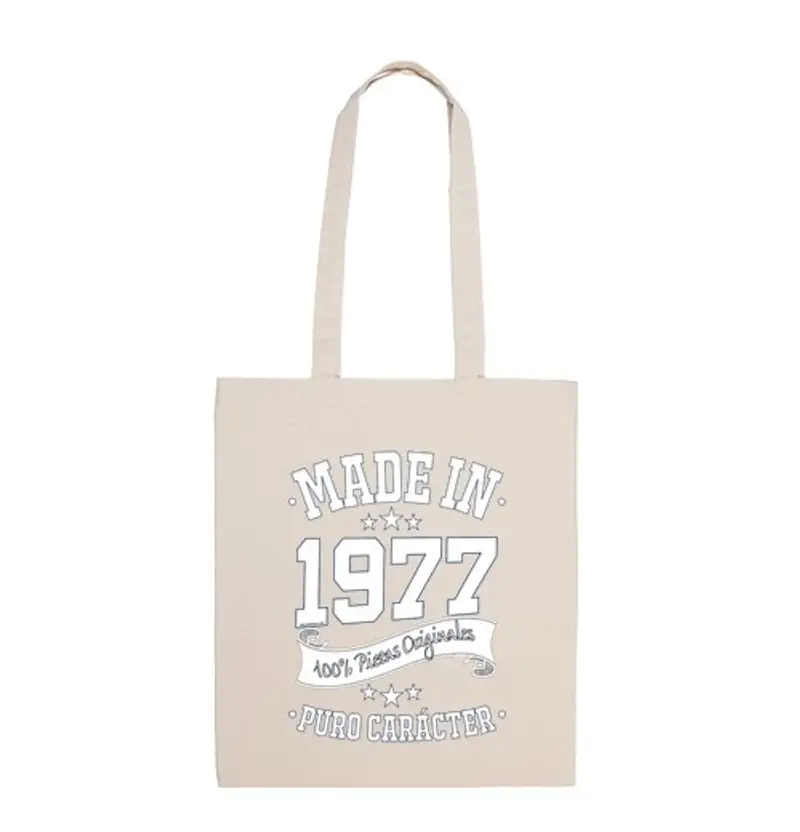 Borsa di tela realizzato nel 1977