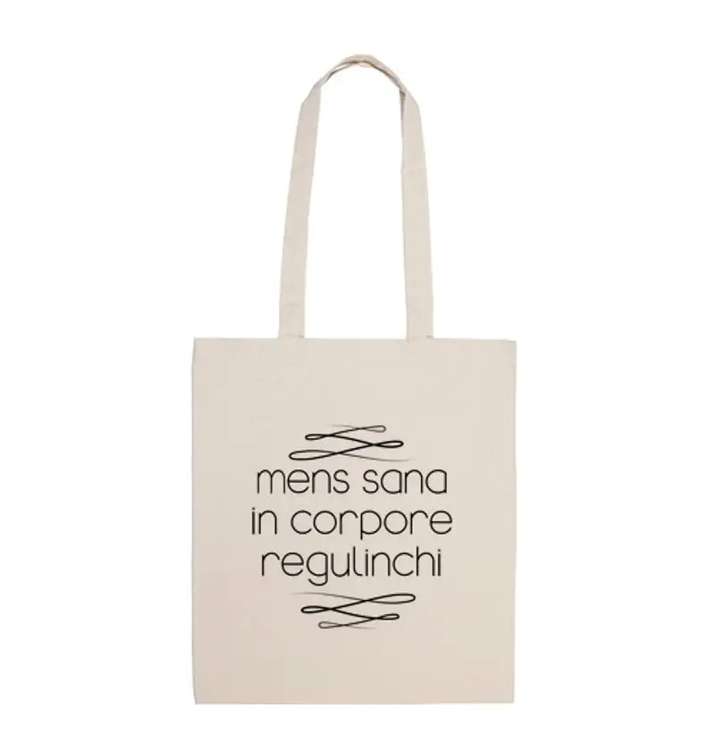 Borsa di tela regulinchi -borsa nera