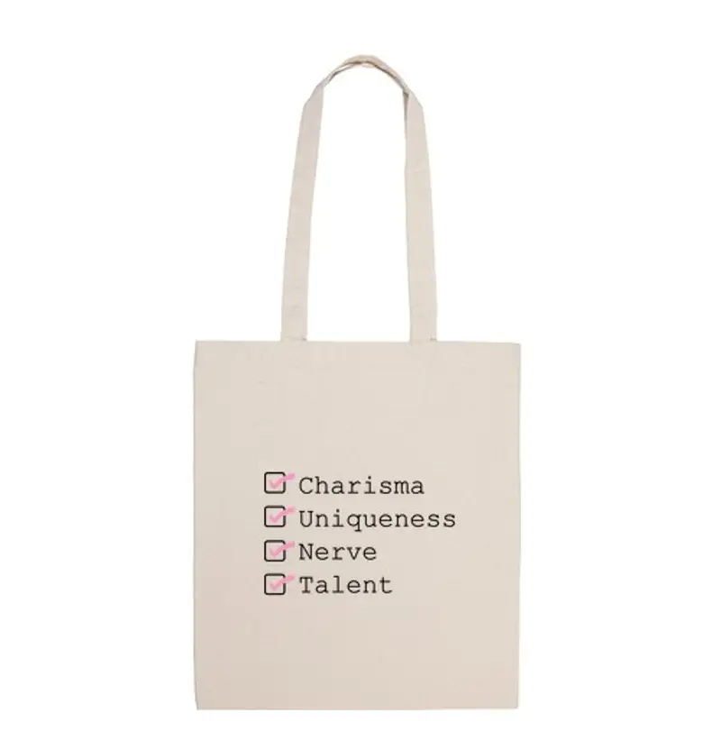 Borsa di tela requisiti della borsa race