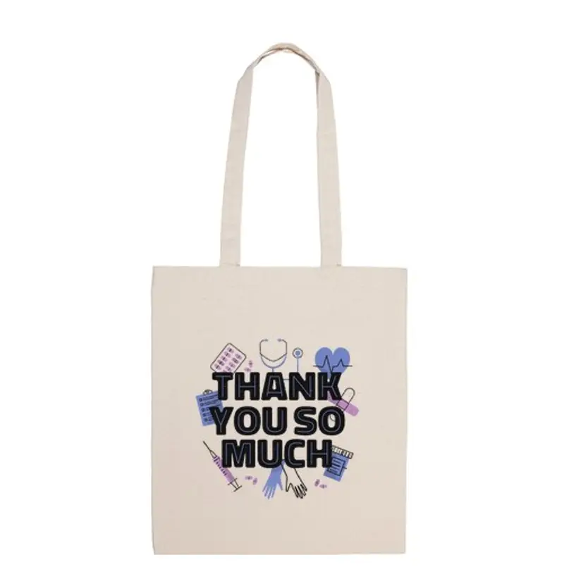 Borsa di tela ridere doc ridere