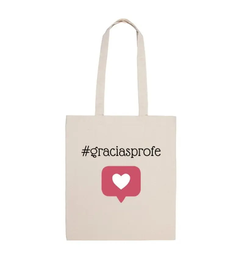 Borsa di tela ridere s pr of e