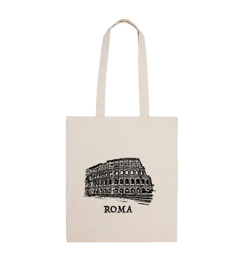 Borsa di tela Roma
