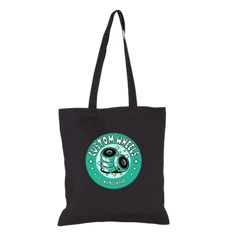 Borsa di tela ruote personalizzate per gli appassiona