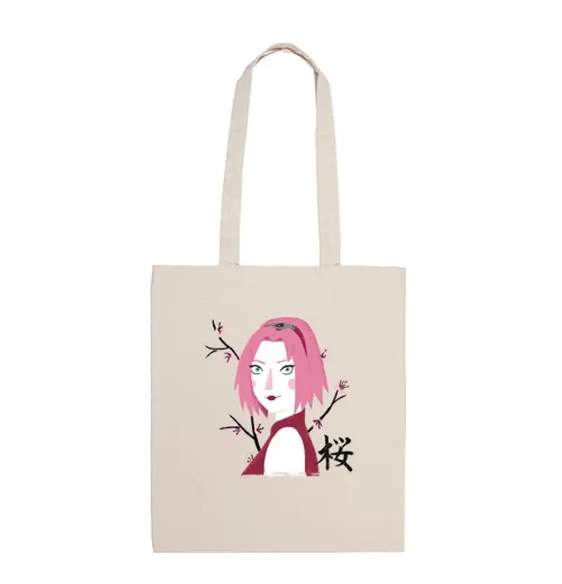 Borsa di tela sakura