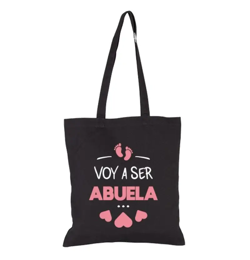 Borsa di tela Sarò una nonna