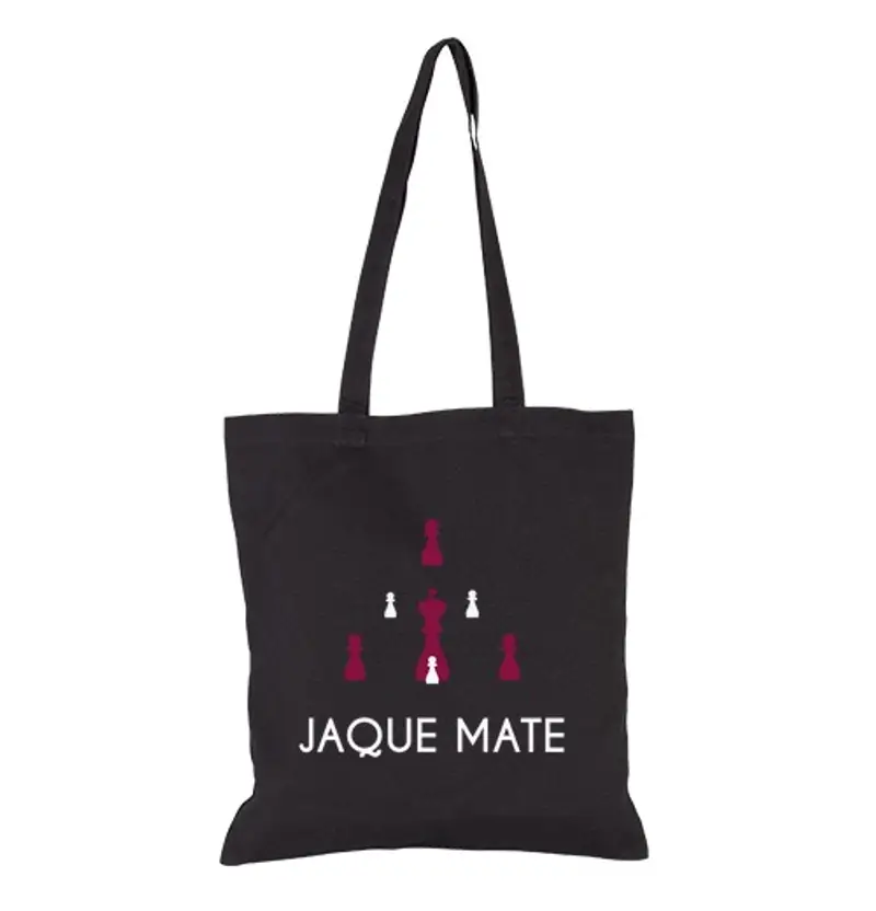 Borsa di tela scacco matto il re