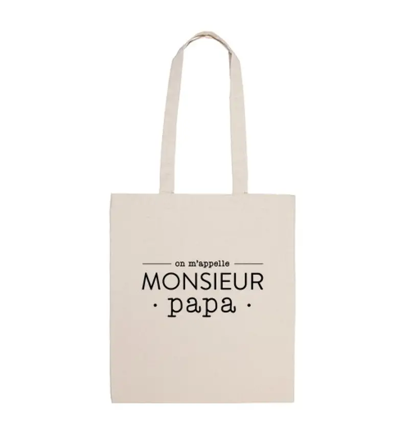 Borsa di tela signor papà
