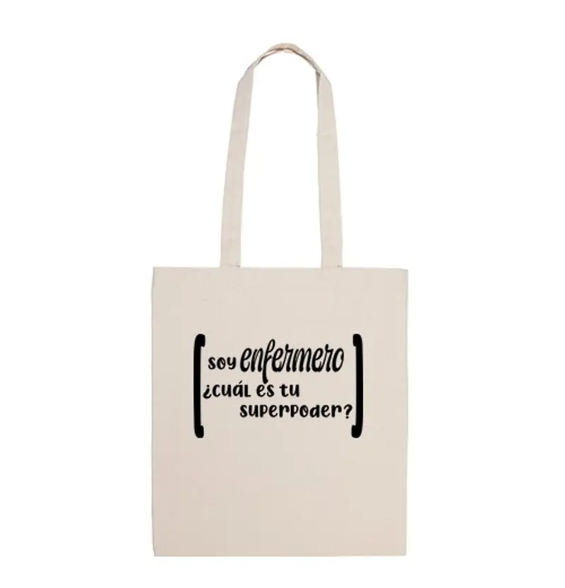 Borsa di tela super infermiera