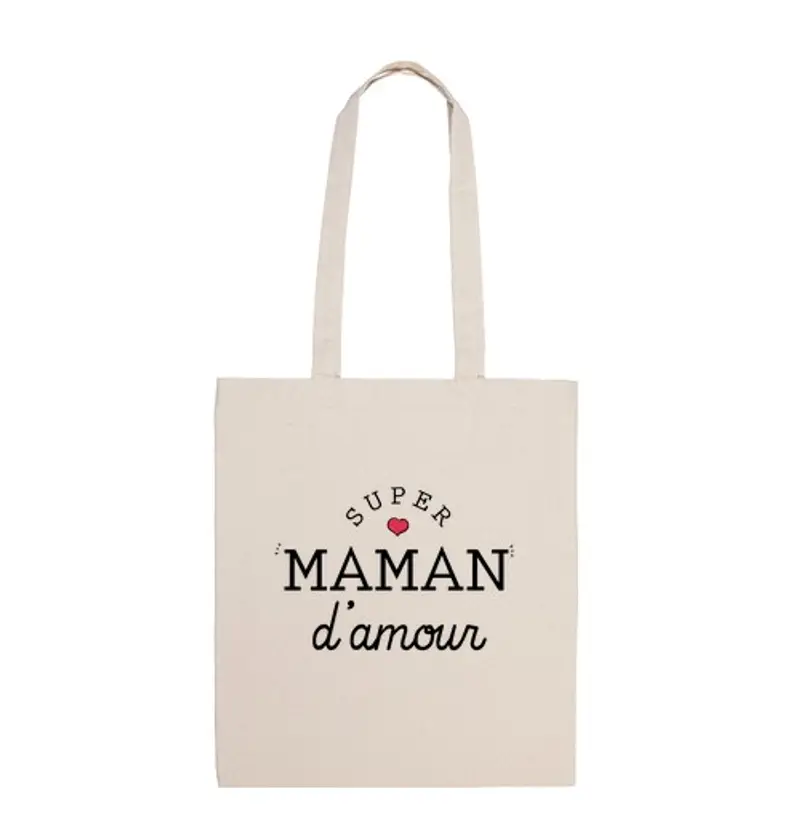 Borsa di tela super mamma d39 amore