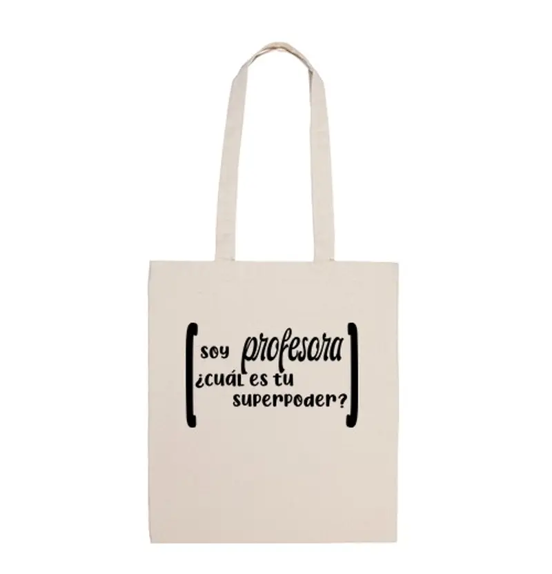 Borsa di tela super pr of esora