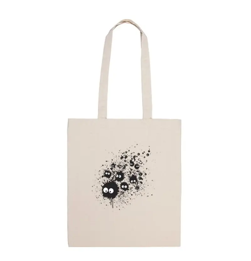 Borsa di tela susuwatari ink