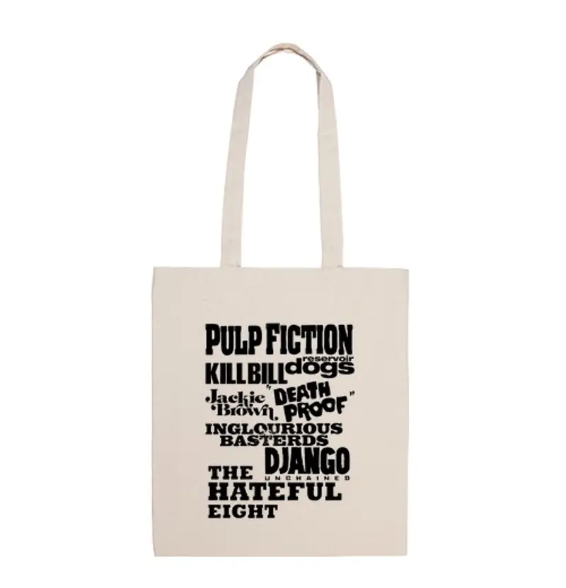 Borsa di tela tarantino (nero) (bag)