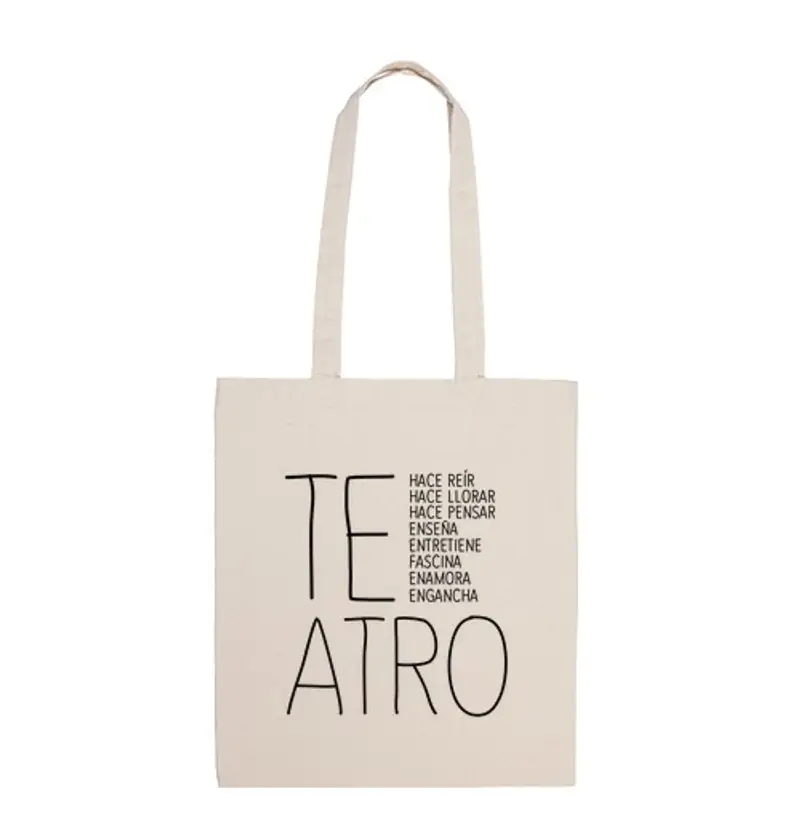 Borsa di tela teatro